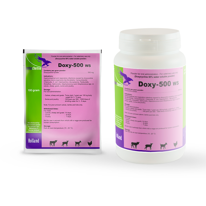 Докси-500 ВП (Doxy-500 WS) 100 гр/1 кг