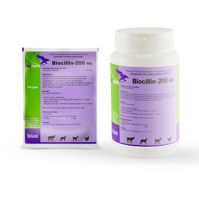 Біоцилін–200 ВП (Biocillin-200 WS) 100 гр