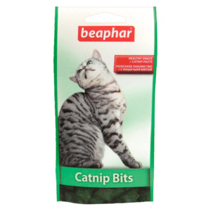 Хрусткі подушечки Catnip Bits з котячою м'ятою для котів та кошенят (35 гр)