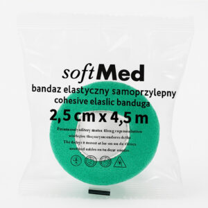 SoftMed пов'язка фіксуюча 2,5см х 4,5м