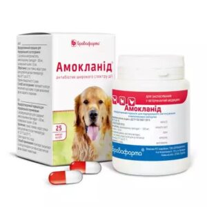 Амокланід <br>25 капсул х 0,5 гр