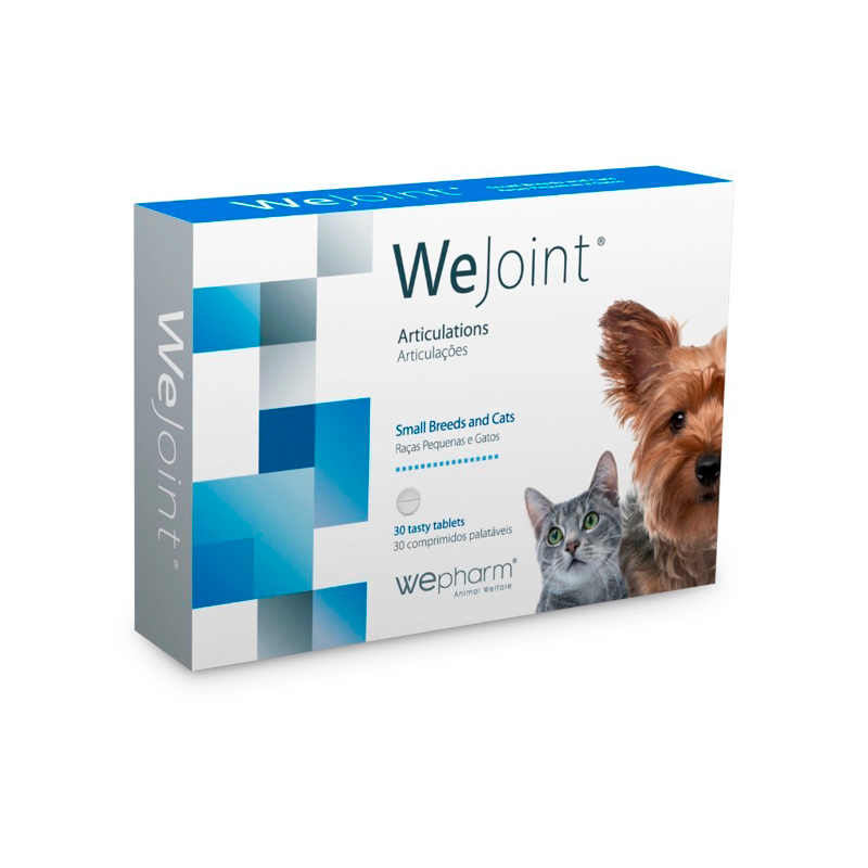 WeJoint® Small Breed and Cats tasty tablets (ВіДжоінт для собак маленьких порід та котів смачні таблетки)